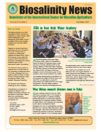 Biosalinity News of 2007 No.3