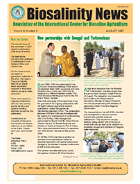 Biosalinity News of 2007 No.2