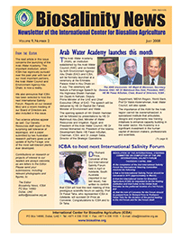 Biosalinity News of 2008 No.2