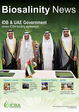 Biosalinity News of 2014 No.2