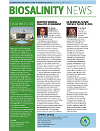 Biosalinity News of 2012