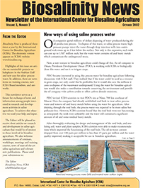 Biosalinity News. 2002. Vol3. No.2