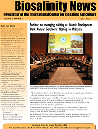 Biosalinity News. 2005. Vol6. No.2