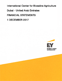 financial reports international center for biosaline agriculture