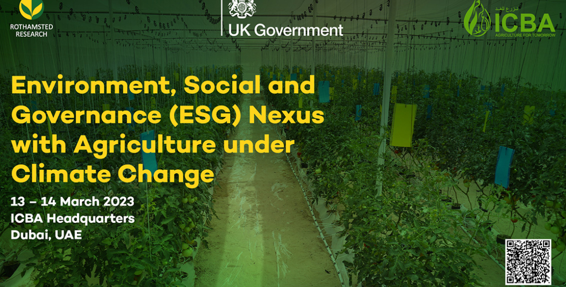 Environment, Social and Governance (ESG) nexus with Agriculture under Climate Change