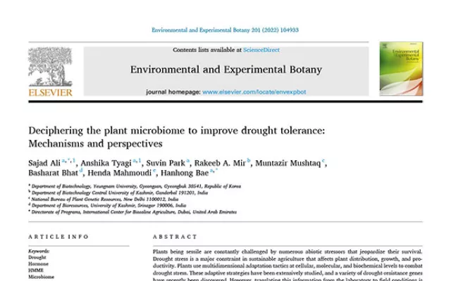 Deciphering the plant microbiome to improve drought tolerance: Mechanisms and perspectives