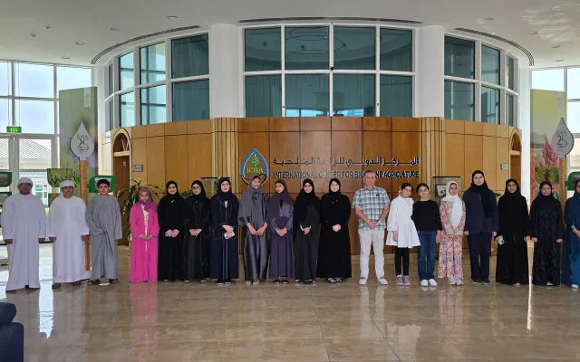 Organised in collaboration with the Ministry of Climate Change and Environment under the Mustadeem Program for Youth, the camp brought together students from government schools to explore the science, innovation, and real-world applications that define ICBA’s work.