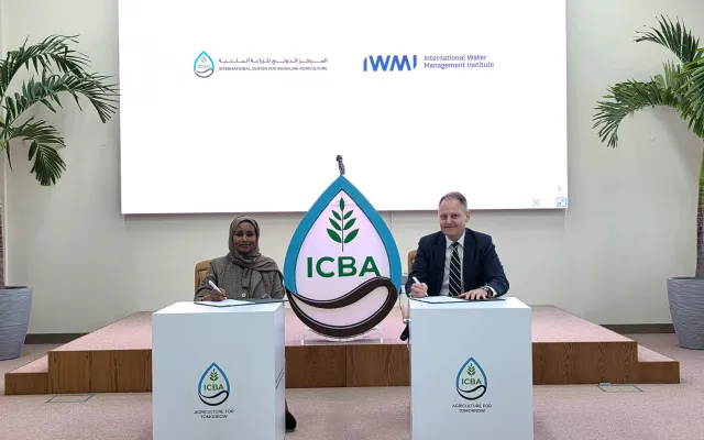 The partnership positions ICBA and IWMI to jointly mobilize expertise, resources, and scientific evidence to support countries facing tightening water budgets, rising temperatures, and complex food system vulnerabilities. It also creates new pathways for collaborative innovation, policy engagement, and research investments designed to generate meaningful, scalable impact over the coming decade.