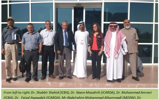 ICBA FAO ICARDA collaboration on projects for the UAE