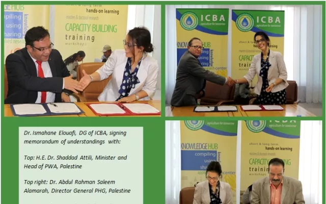 ICBA’s MAWRED Project Signs Three Memorandums of Understanding 
