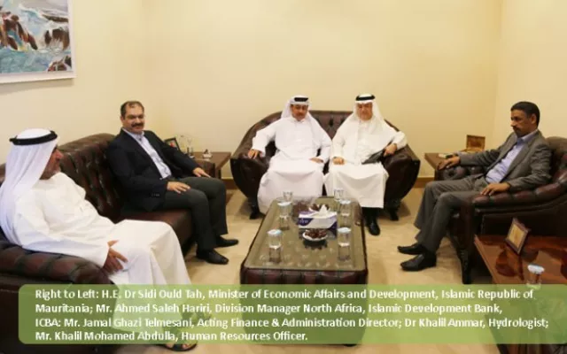 Collaboration between Mauritania and ICBA Fostered by IDB