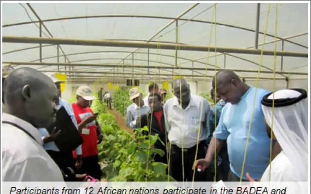 Opportunities to learn about small scale irrigation technologies and management in saline areas