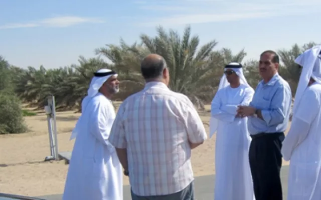 Abu Dhabi Farmers Service Center Discusses Further Collaboration with ICBA 