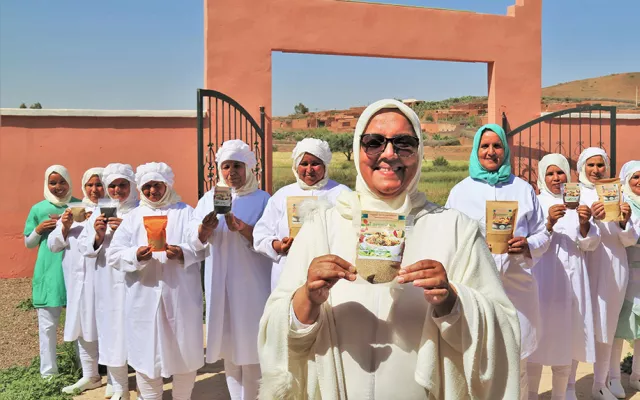 Led by Mrs. Hafida El Filahi, general secretary of the cooperative, all women who work here have different stories to share but one common goal: to make a living for themselves and their families and create employment opportunities for other women in their community.