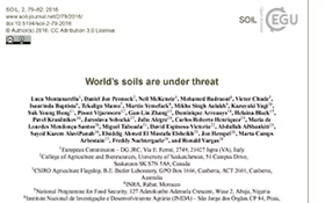 World’s soils are under threat