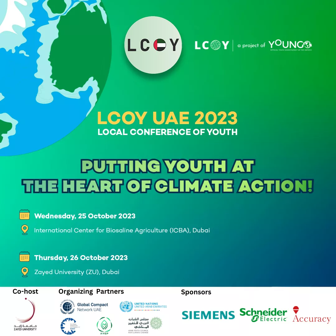 LCOY-UAE  2023 - Putting Youth at the Heart of Climate Action