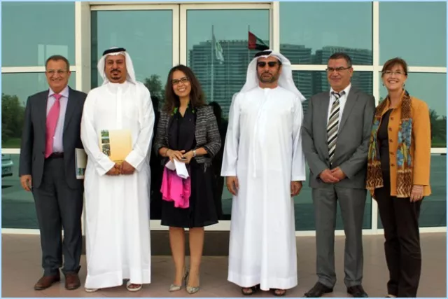 Delegation from the National Research Foundation visits ICBA