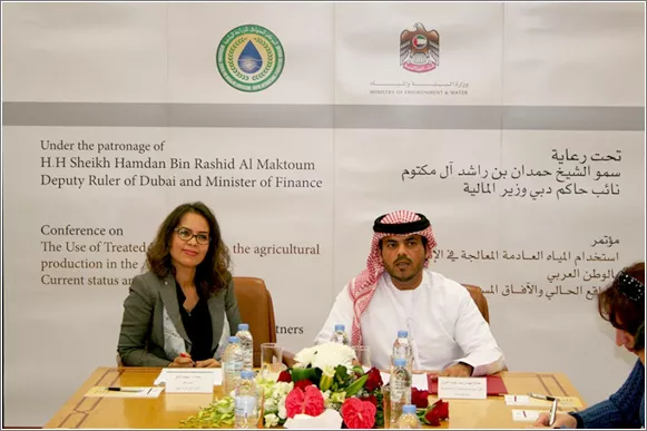 Under the Patronage of Sheikh Hamdan – Conference on the Use of Treated Wastewater in the Agricultural Production in the Arab World