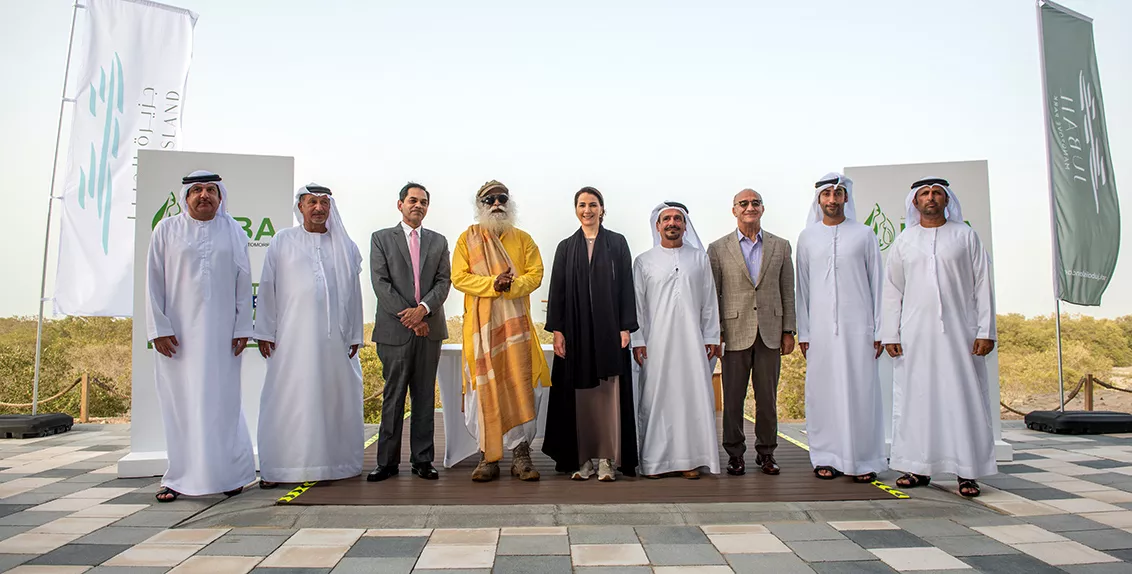 The visit was part of Sadhguru’s agenda during the UAE stop on his ‘Journey to Save Soil’ from London to the southern tip of India, spanning 100 days, 30,000 kilometers, and 27 countries. Through his solo motorcycle trip, he aims to address the soil crisis by bringing together people from around the world to stand up for soil health and supporting leaders in developing and implementing national policies to save soil. The UAE leg of Sadhguru’s journey will culminate with a large-scale public event at Dubai W