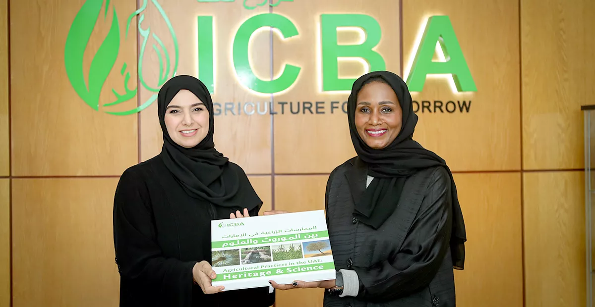 The visit is part of the Year of Sustainability and National Environment Day, and aimed to shed light on the latest projects by ICBA, as well as the innovations, research, and achievements in crop cultivation and production to sustain agricultural and food production in the UAE and around the world.