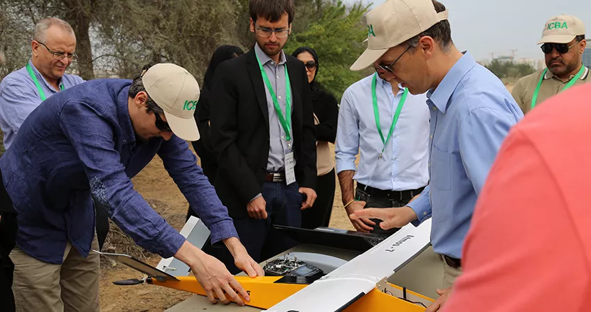 ICBA hosts first-of-its-kind drone training in Gulf region for remote sensing