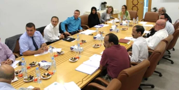 Environment Agency – Abu Dhabi Delegation Discusses Collaboration Opportunities during their Visit to ICBA 