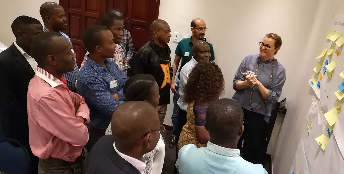 During a visit to Mozambique on 21-25 October 2019, ICBA, in collaboration with the Institute of Agriculture Research of Mozambique (IIAM), conducted a workshop for different stakeholders in Maputo and visited an irrigation system in Moamba District, which is currently experiencing salinity problems.