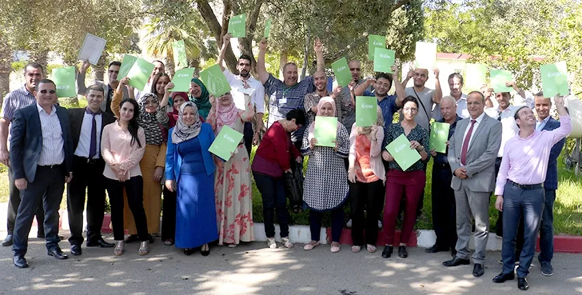 All participants received certificates of completion at the end of the training course.