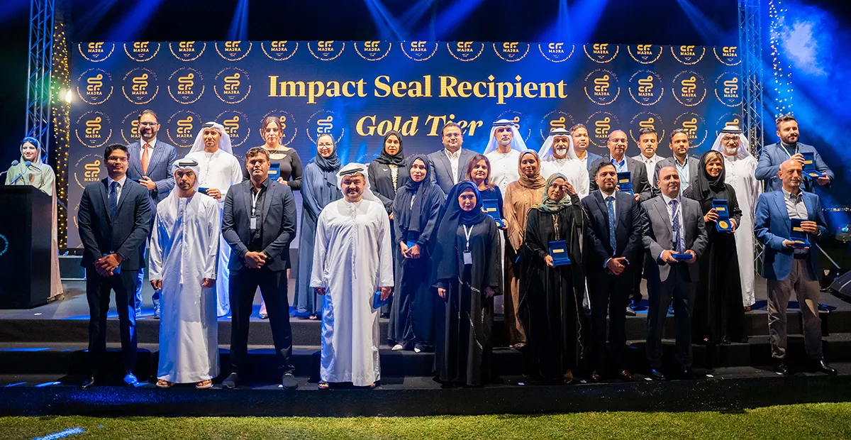 Aiming to establish a standardized benchmark for sustainable impact, corporate social responsibility, and sustainability, the Impact Seal serves as the official federal recognition of sustainable impact practices in the UAE. It is designed to assess organizations’ commitment to environmental, social, and governance principles and UN Social Development Goals (SDGs) through their policies, programs, and initiatives.