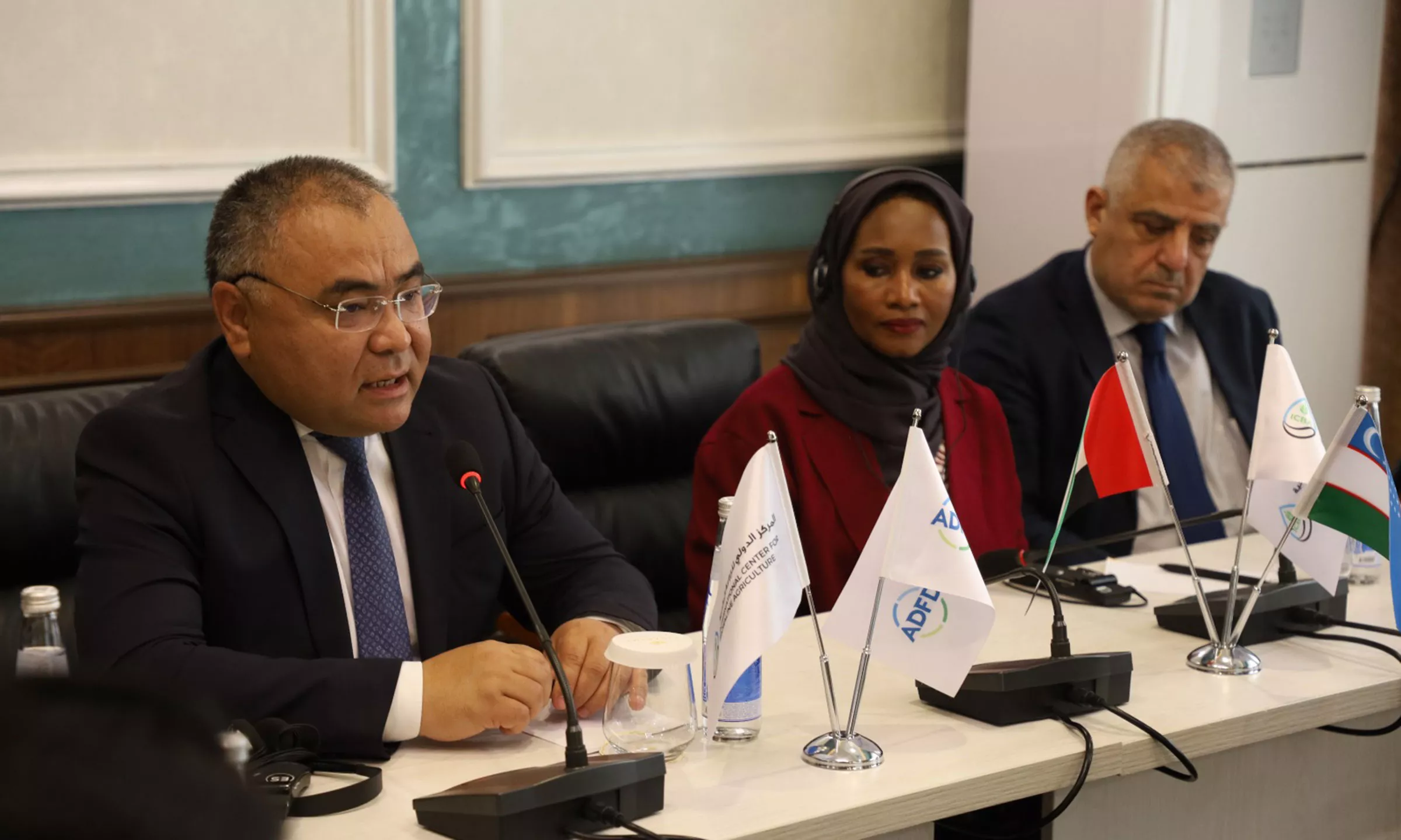 In his opening remarks, H.E. Ibrokhim Abdurakhmonov, Minister of Agriculture of Uzbekistan, emphasized the importance of strengthening sustainable agriculture and capacity development to build resilient food systems.