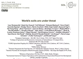 World’s soils are under threat